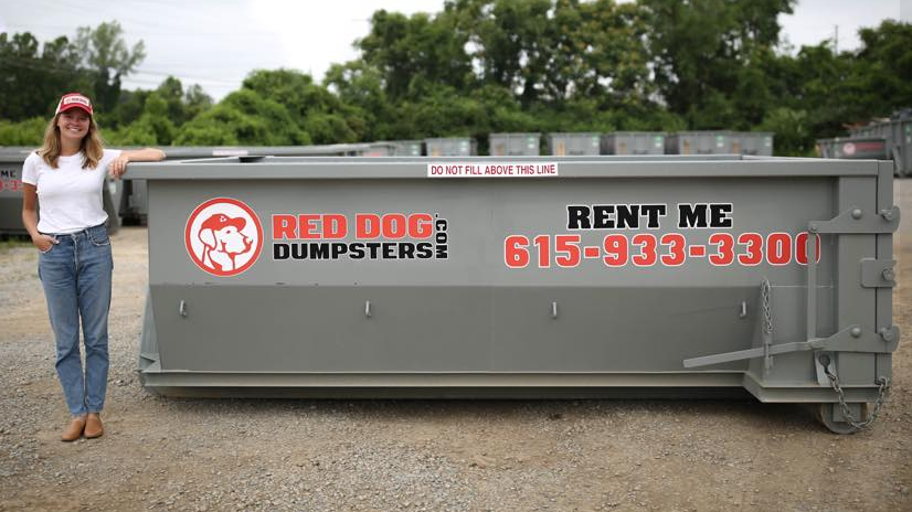 Affordable Dumpsters Rental For Spring Cleaning | Nashville, TN | Red Dog Dumpster