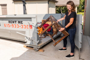 Red Dog roll-off dumpster