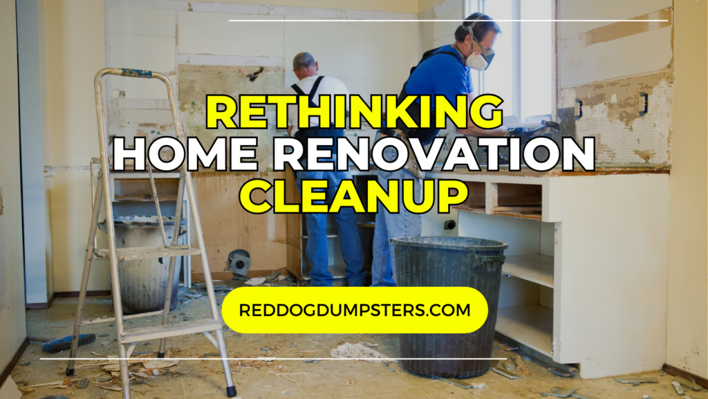 rethinking home renovation cleanup