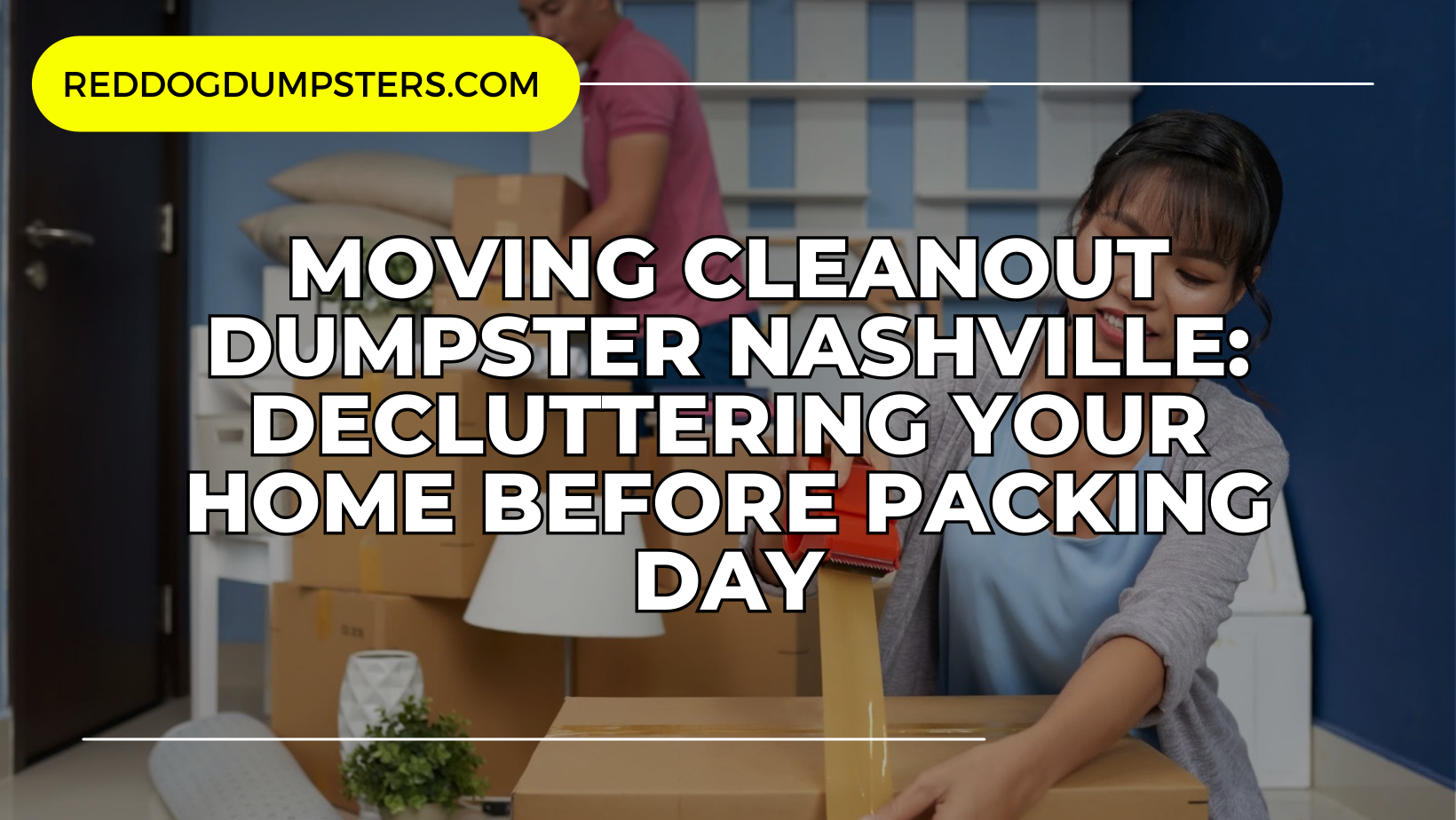 moving cleanout dumpster rental