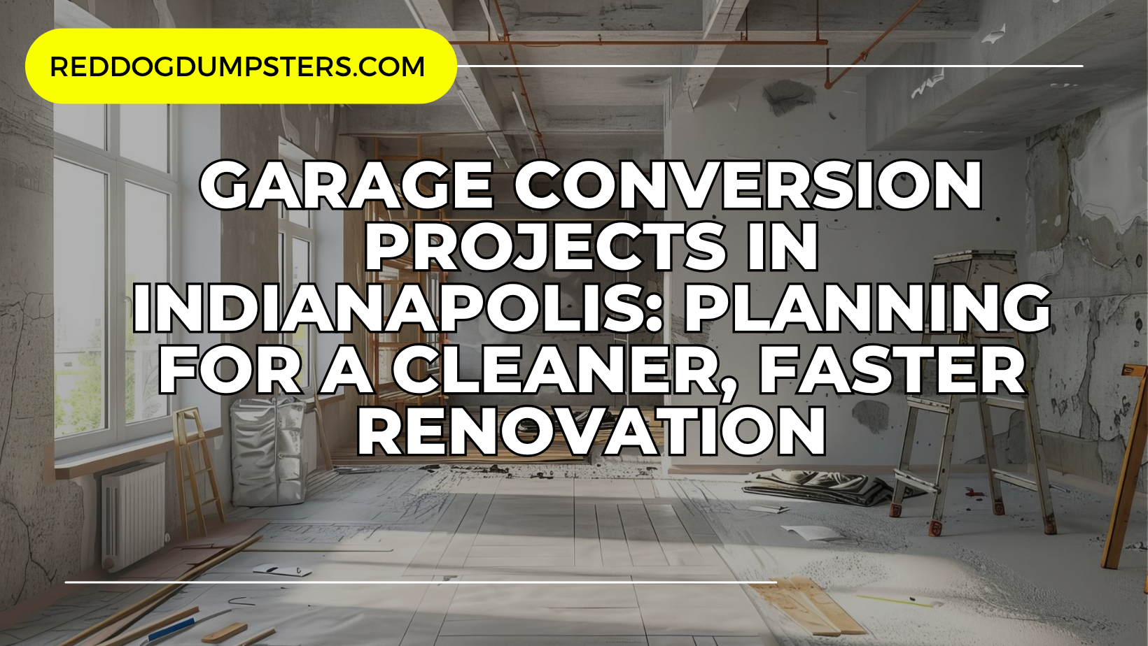 Garage Dumpster Rental Indianapolis