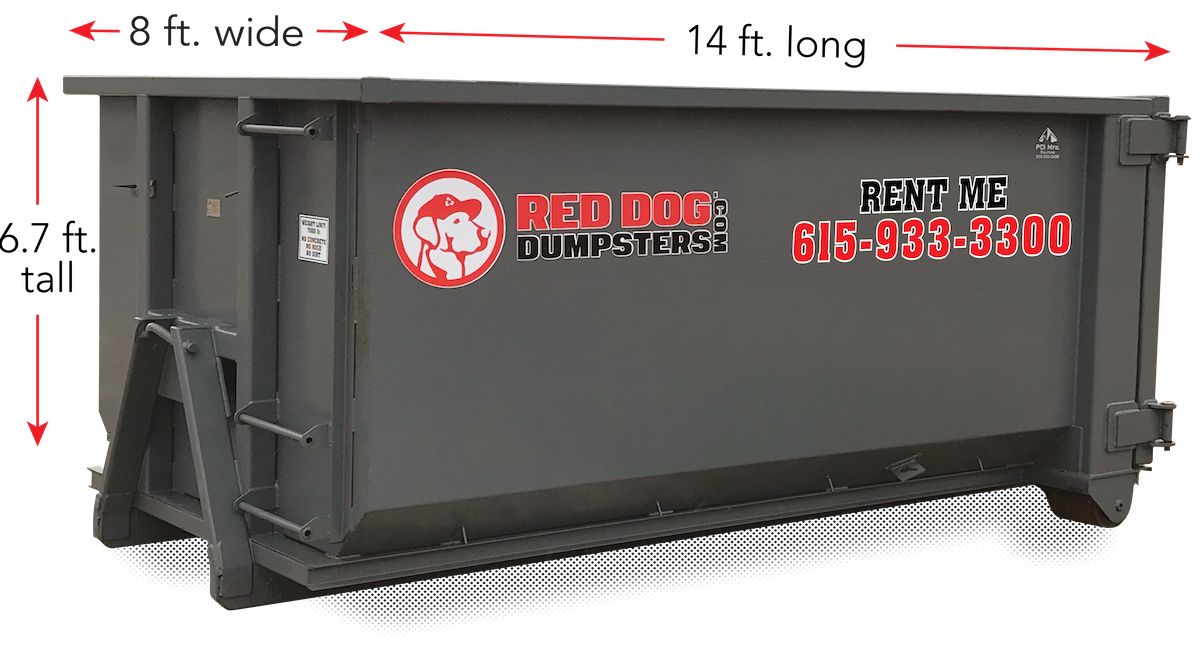 20 yard dumpster rental in Nashville